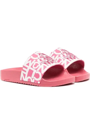 Moncler Slippers Jeanne con logo estampado