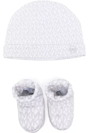 Michael Kors Gorros - Set de gorro con monograma