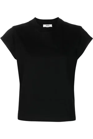 AGOLDE Playera manga corta con cuello redondo
