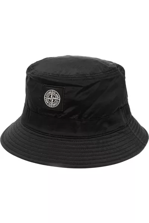 Stone Island Hombre Sombreros - Logo-patch bucket hat