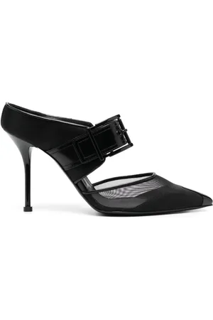 Alexander McQueen Mules Punk con puntera en punta