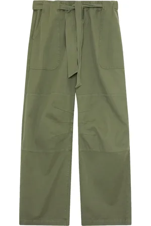 Simkhai Pantalones capri con moño en la cintura