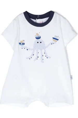 Il gufo Romper con pulpo estampado