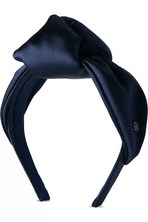 Le Mont St Michel Mujer Accesorios para el cabello - Grace knot-detail silk headband