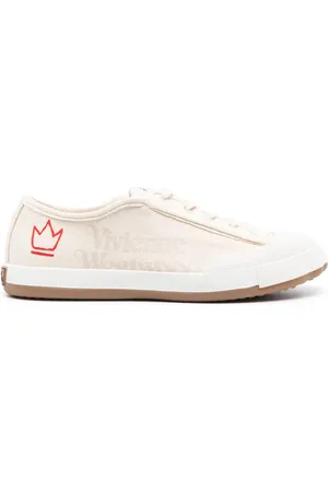 Vivienne Westwood Tenis bajos con logo estampado