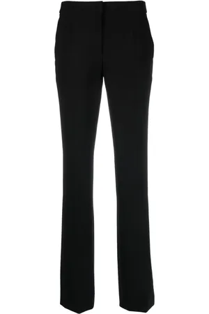 Moschino Pantalones slim con tiro medio