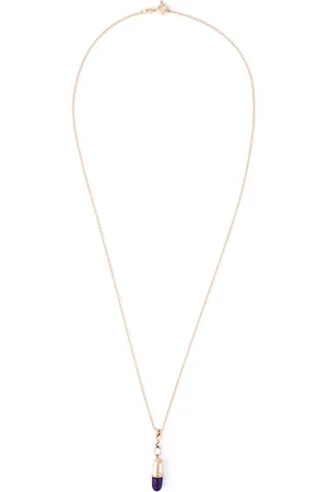 TRUE ROCKS Collar con dije de pastilla