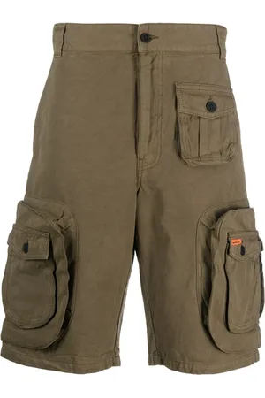 Heron Preston Shorts cargo con parche del logo