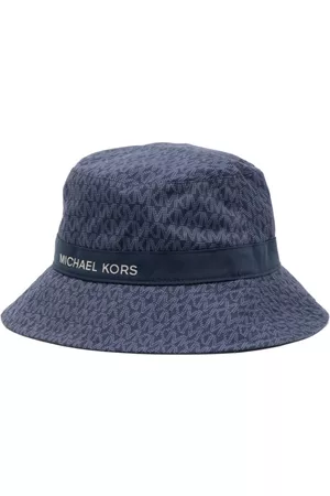 Michael Kors Sombreros - Monogram-jacquard bucket hat