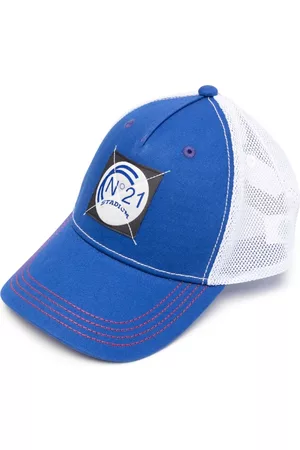 Nº21 Gorras - Logo-patch cotton cap