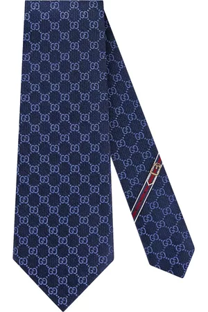 Gucci Hombre Pajaritas - GG pattern silk tie