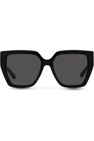 Dolce & Gabbana Lentes de sol con armazón cuadrada y logo en el brazo