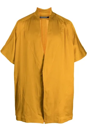 JULIUS Chamarra tipo capa oversize