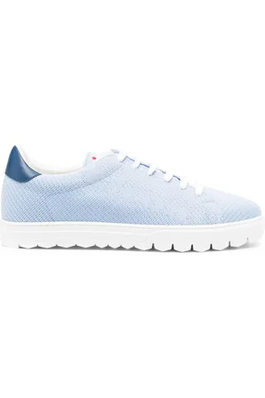 Kiton Tenis bajos con agujetas con perforaciones