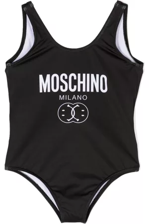 Moschino Niña y chica adolescente Trajes de baño completos - Logo-print scoop-neck swimsuit