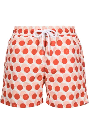 Frescobol Carioca Shorts de playa con lunares estampados
