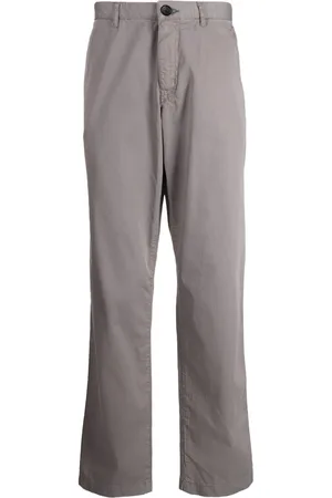 Paul Smith Pantalones tapered estilo chinos con parche del logo