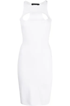 Dsquared2 Vestido tejido con aberturas