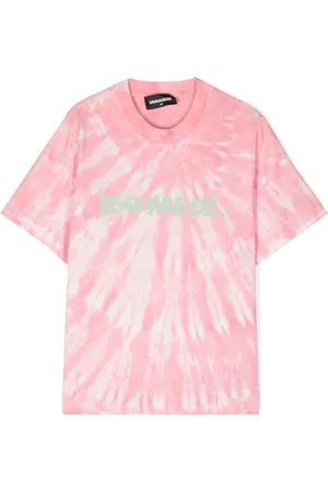 Dsquared2 Playera con estampado tie-dye