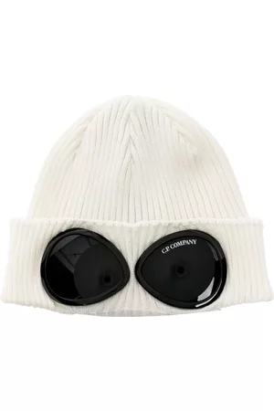 C.P. Company Gorros - Goggles-detail knitted beanie