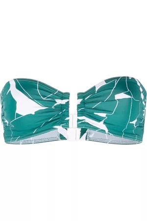 ERES Top de bikini Tabac con estampado abstracto