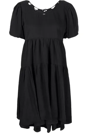 B+AB Vestido con mangas farol