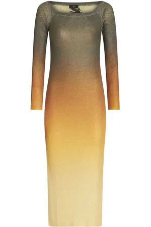 Etro Vestido con efecto degradado