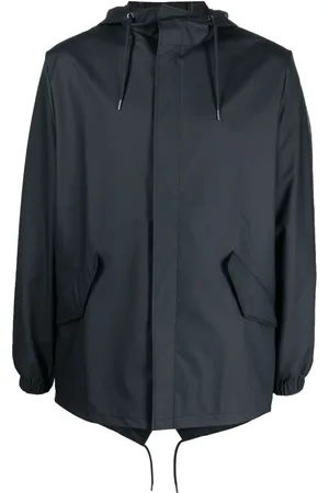 Rains Parka con capucha y cordones