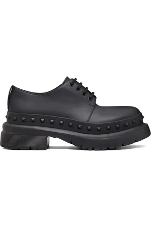 VALENTINO GARAVANI Zapatos Rockstud con agujetas