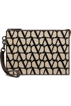 VALENTINO GARAVANI Bolsa de celular Toile Iconographe