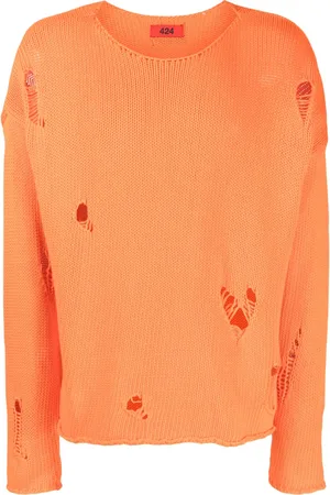 424 FAIRFAX Sudadera con detalles de canalé