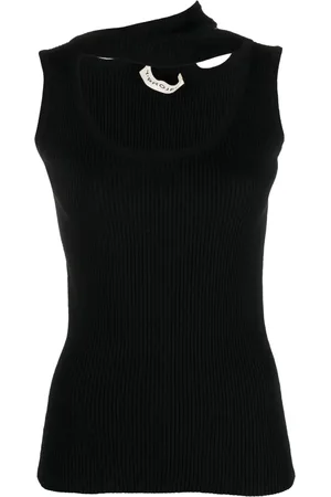 Y / PROJECT Camiseta tejida de canalé