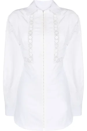 Marine Serre Vestido camisero Household