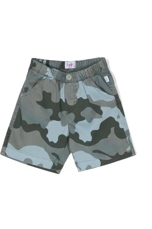Il gufo Shorts con estampado militar