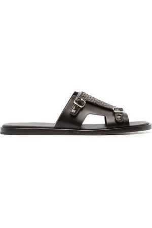santoni Sandalias con correa entretejida
