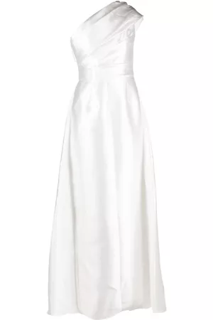 Solace Mujer Strapless y off shoulder - Vestido de fiesta Alba con un hombro descubierto