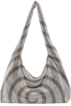 KARA Tote con detalles de cristal