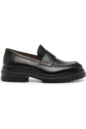 Gianvito Rossi Mocasines Paul con suela gruesa