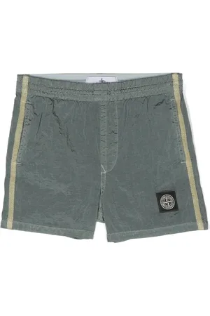 Stone Island Shorts con parche del logo