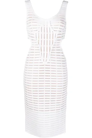 GENNY Vestido midi con aberturas