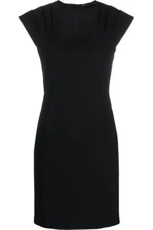 ALICE+OLIVIA Vestido corto con cuello cuadrado