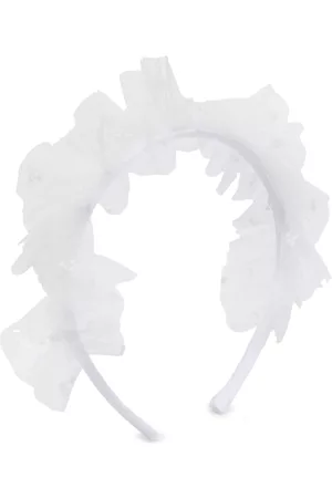 BONPOINT Niña y chica adolescente Diademas - Ruffled head band