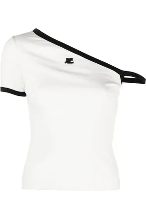 Courrèges Playera asimétrica