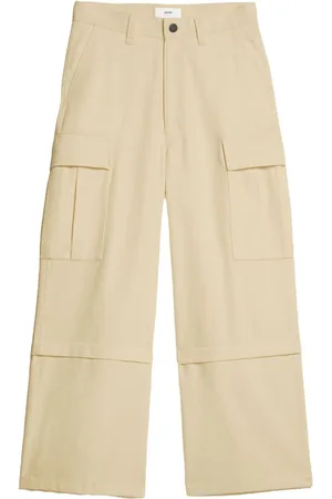 Ami Pantalones cargo con diseño ancho