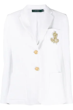 Ralph Lauren Single-breasted logo blazer