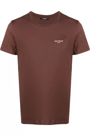 Balmain Playera con logo estampado