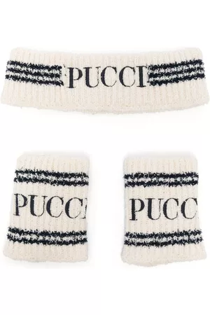 Puccini Mujer Accesorios para el cabello - Logo-embroidered cotton headband