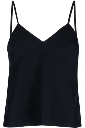 Comme des Garçons Top estilo camisón con cuello en V
