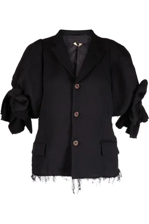 Comme des Garçons Blazer con botones y moño