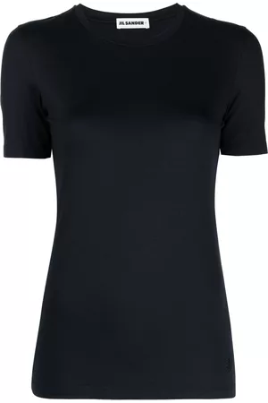 Jil Sander Playera con cuello redondo